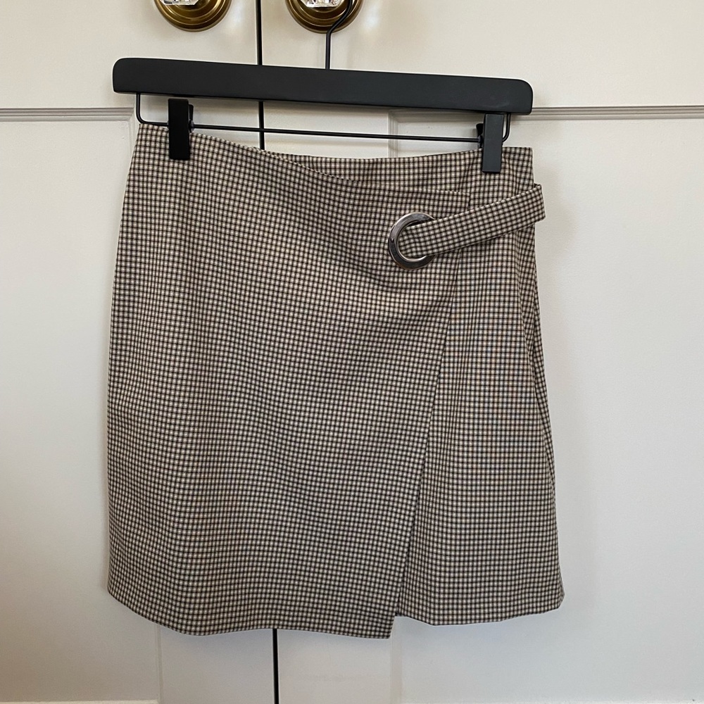 mango suit modern twist skirt